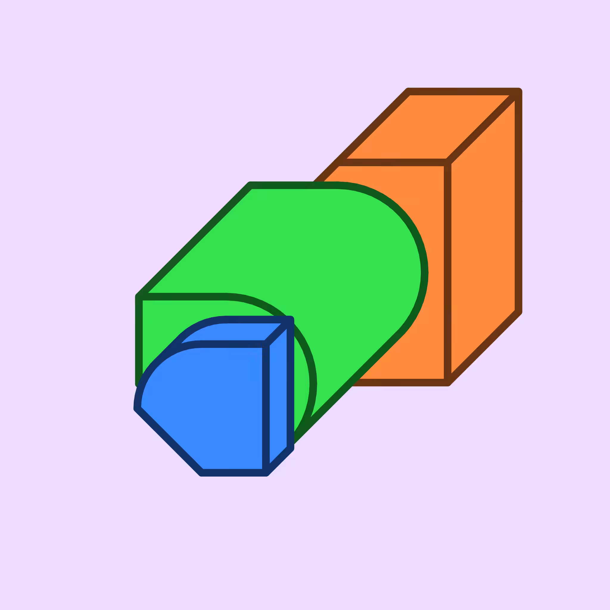 Calm shapes #1527