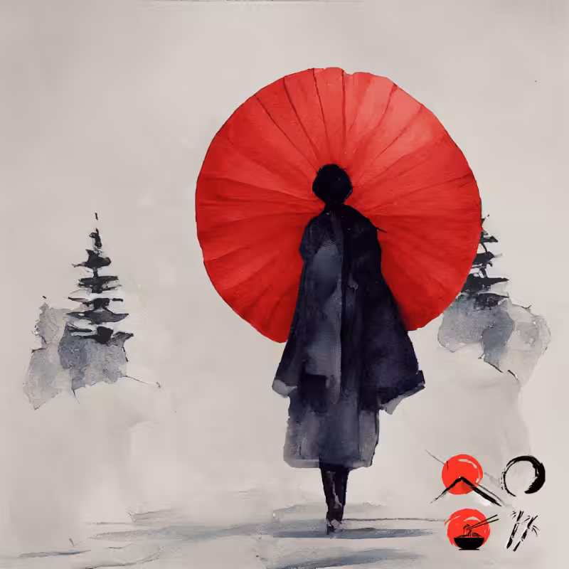 A walking geisha #22