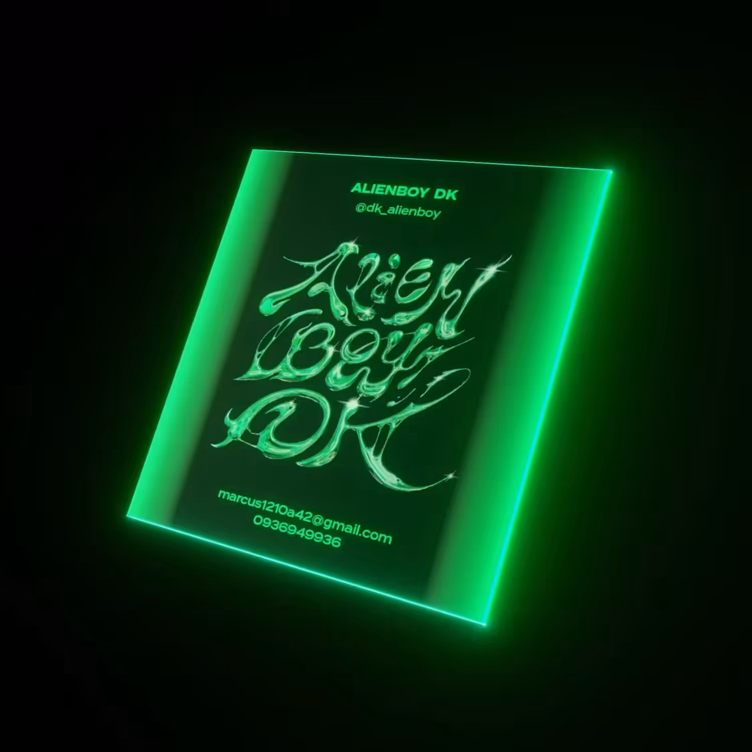 ALIENBOY DK Card