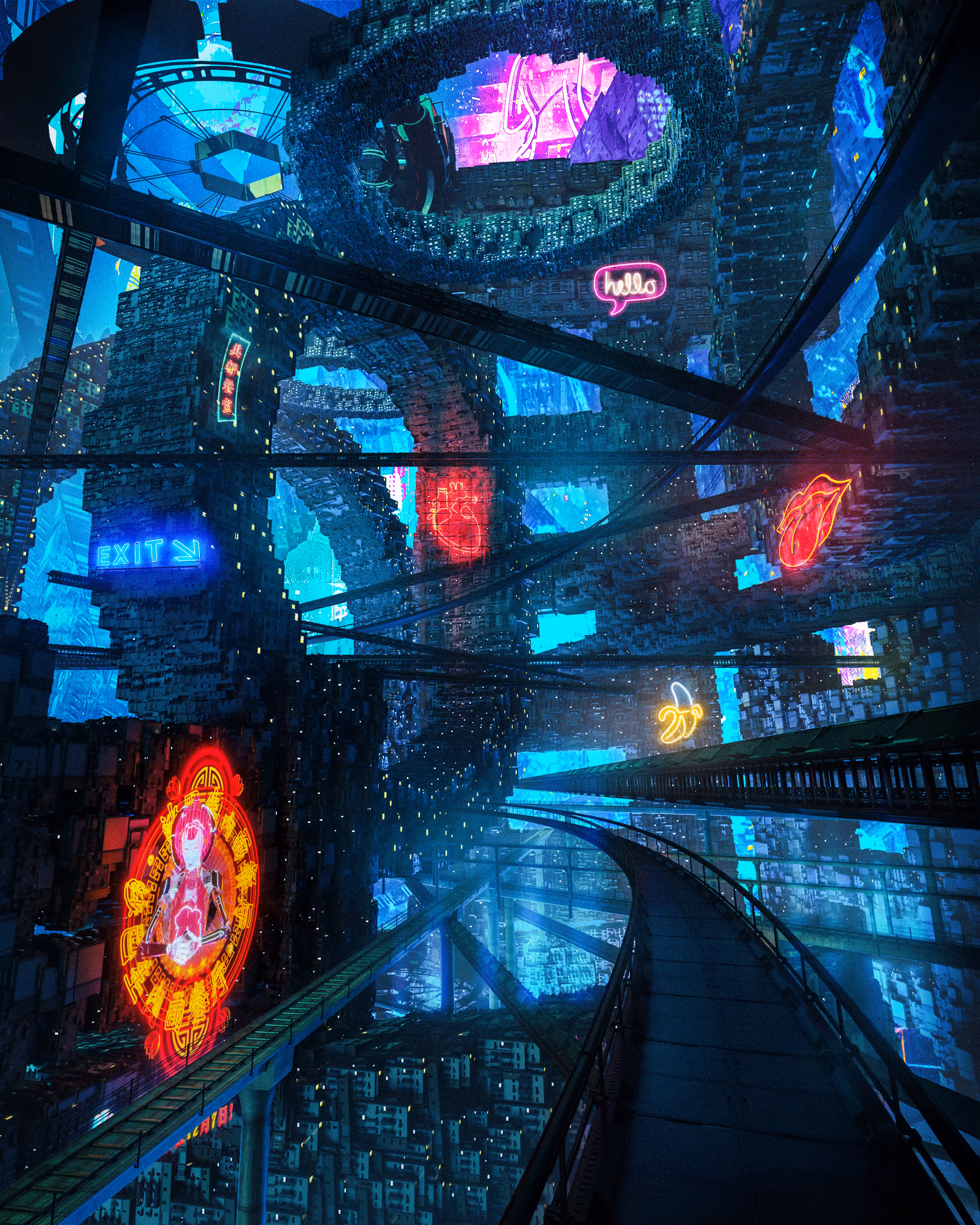 Gyrating Realities