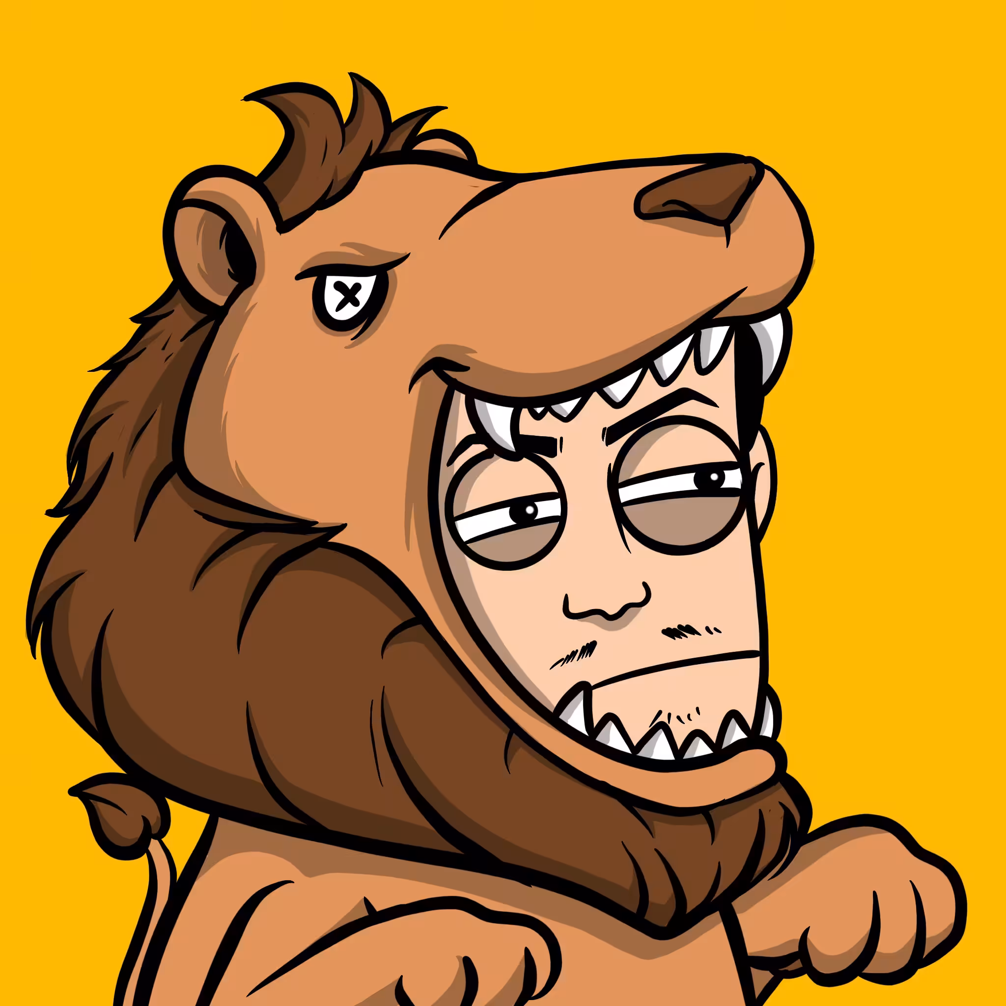 Lion beast doll
