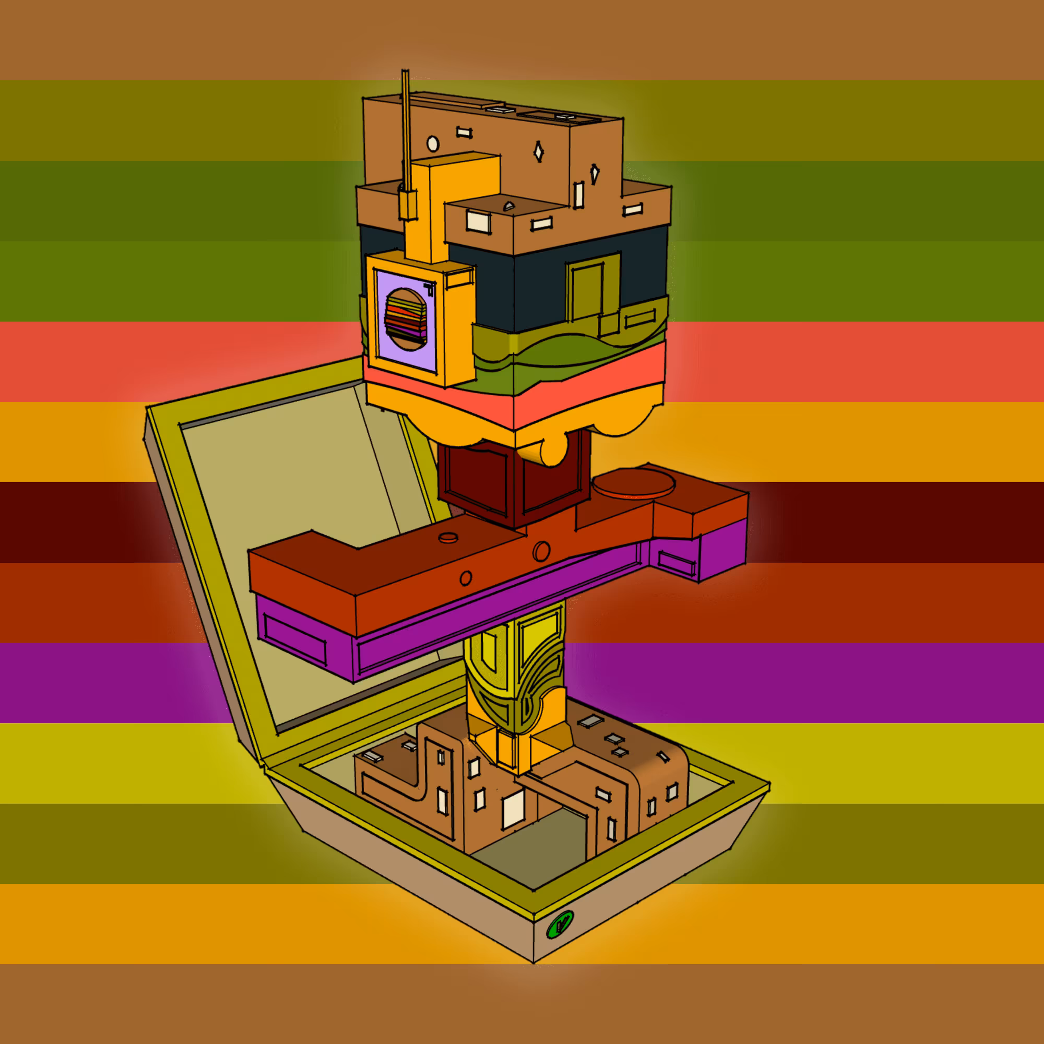 BrickBeads #3106 - SplashBurger