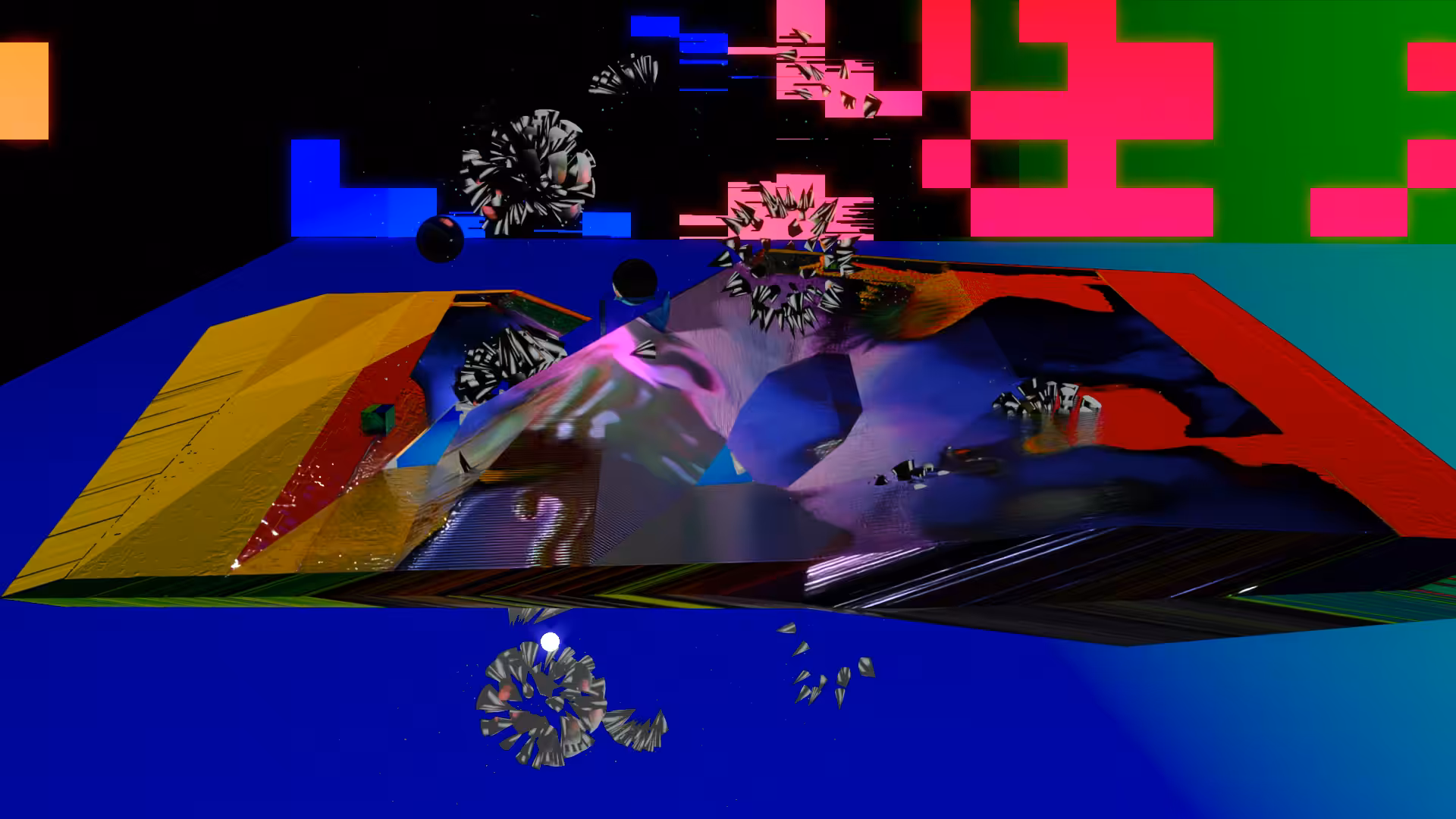Accidental Pixels #28 "Sunrise, Comets, Island"