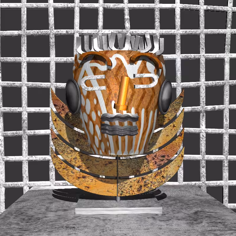 African’s Mask #10