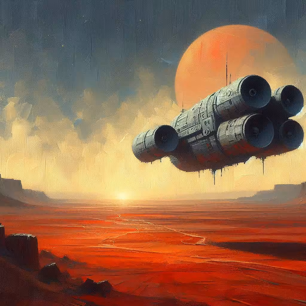 Red Horizon Landing