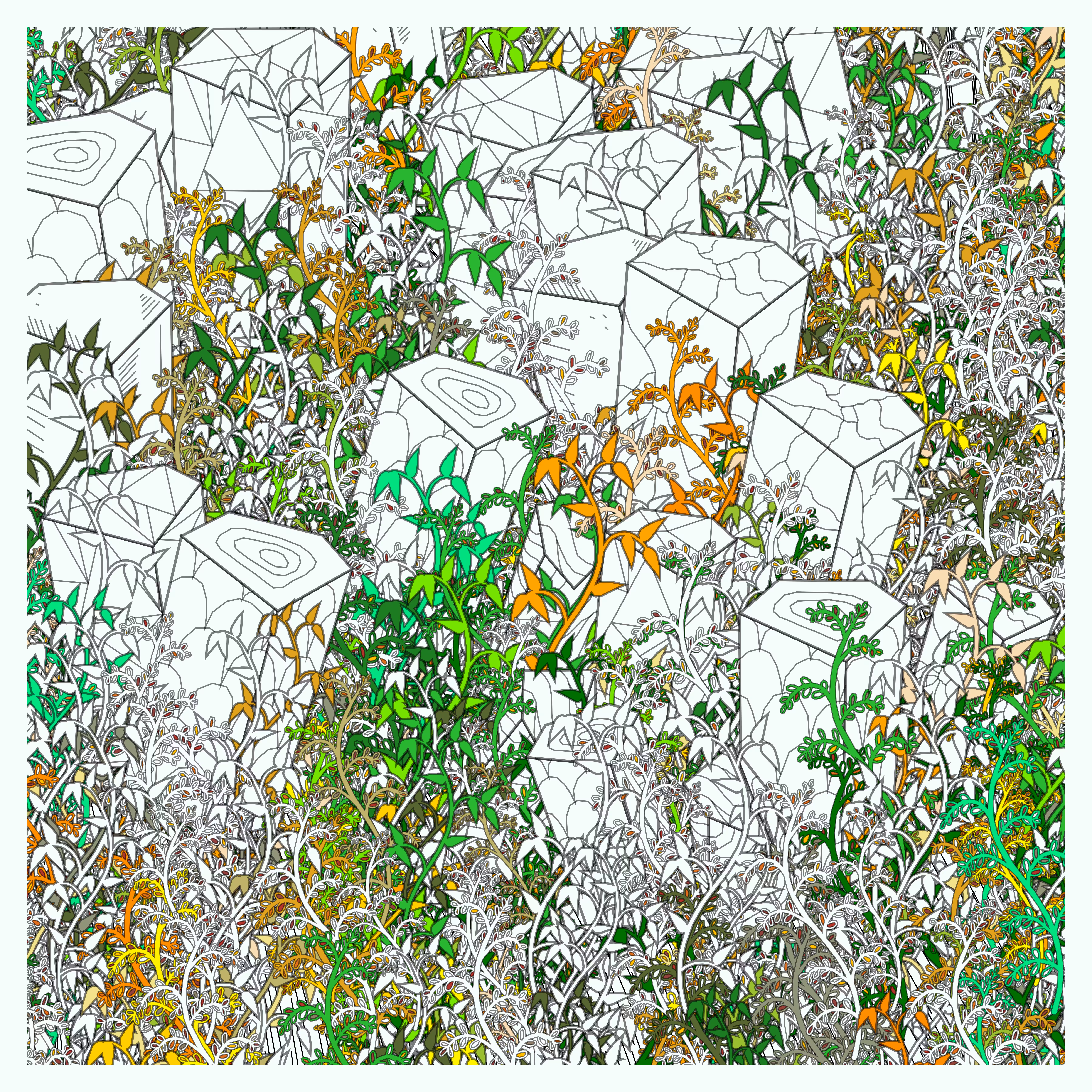 Crystal Forest #8