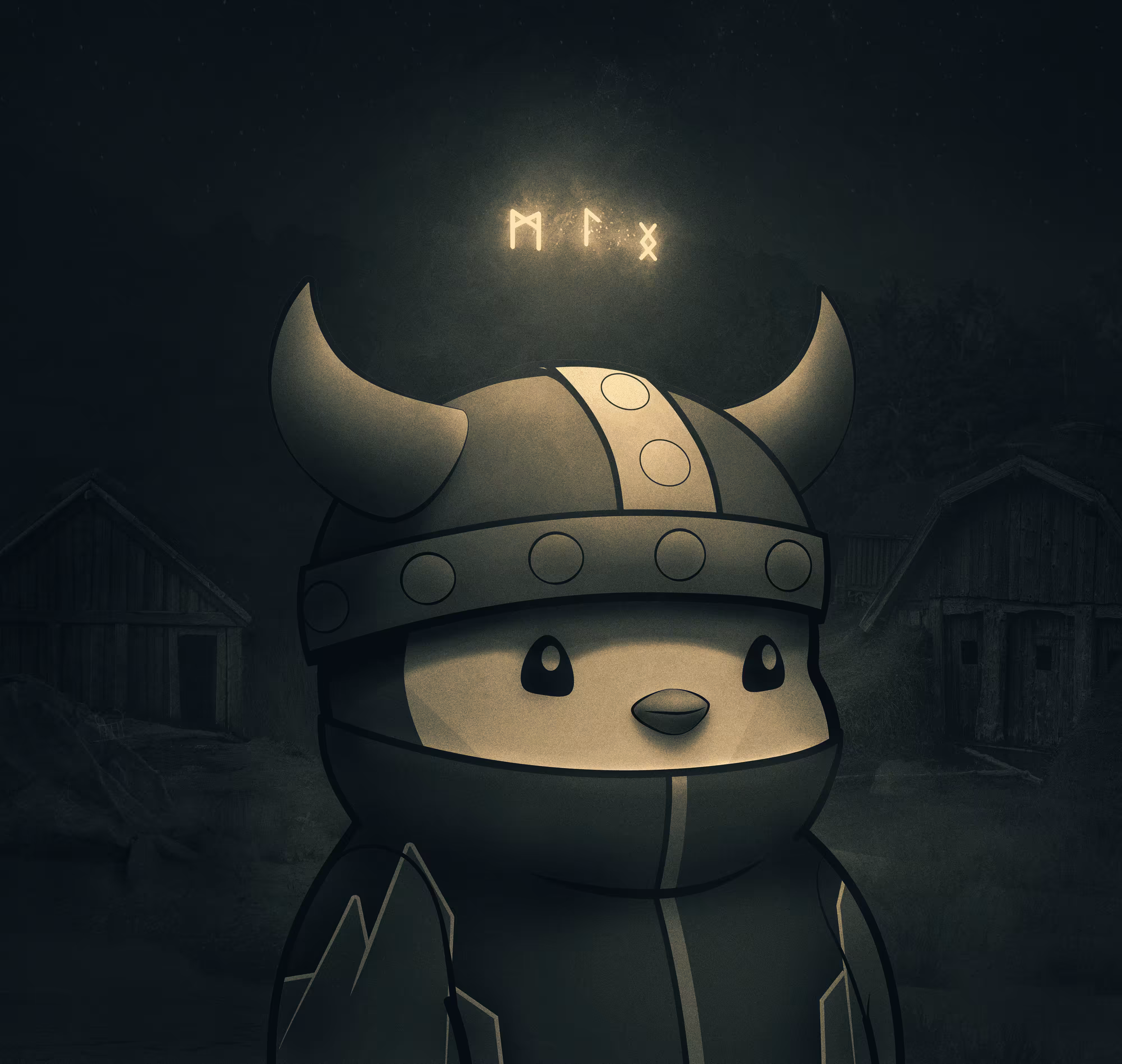 Dark Pudgy Penguin #2973