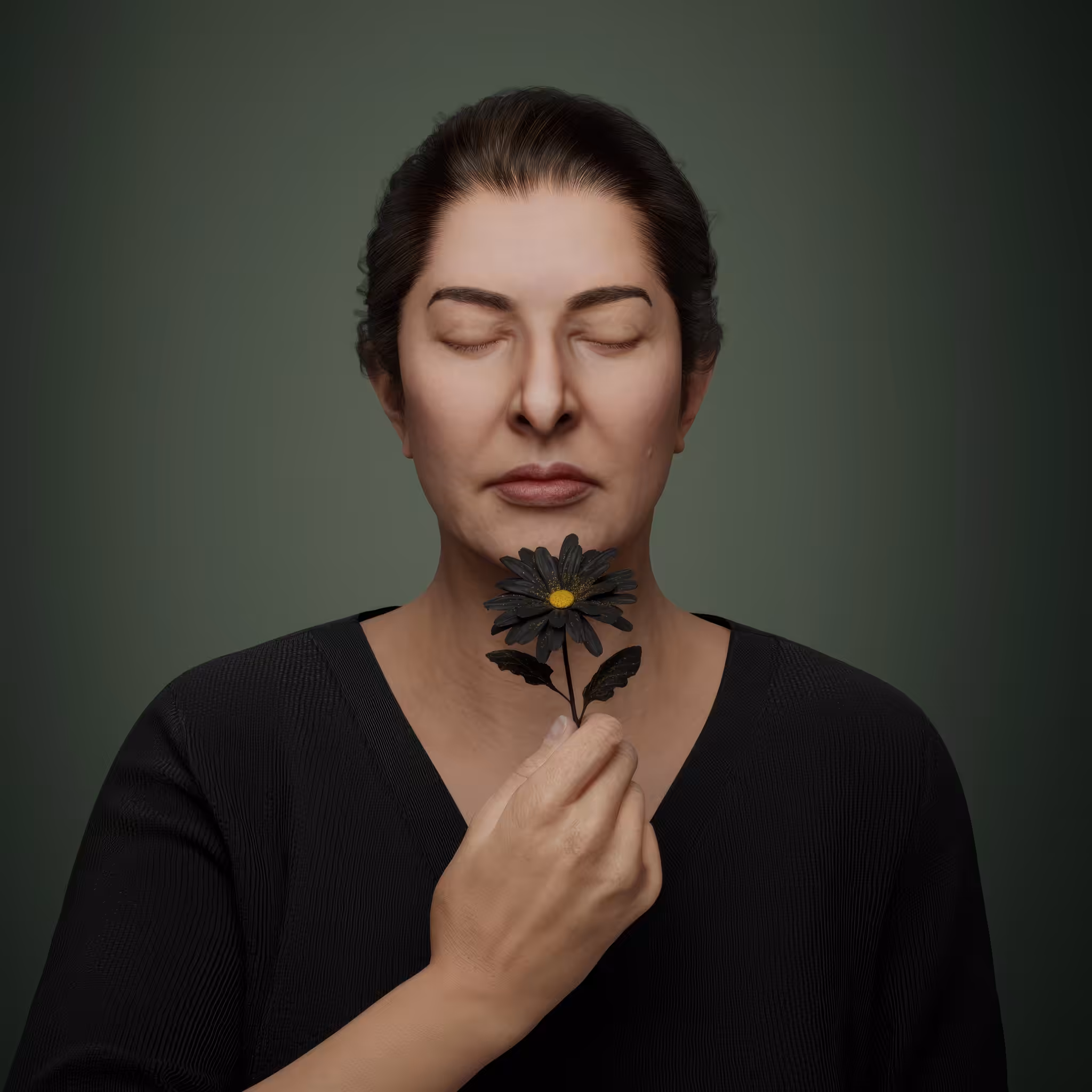 Portrait with Camomile #294