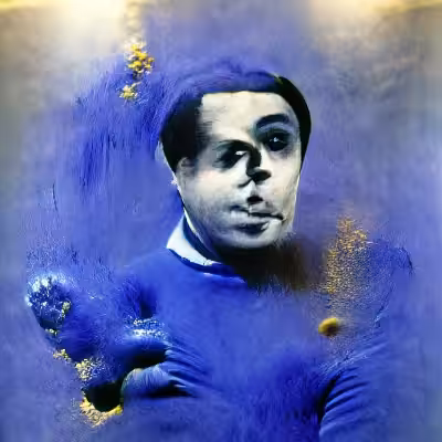 Portrait of Yves Klein