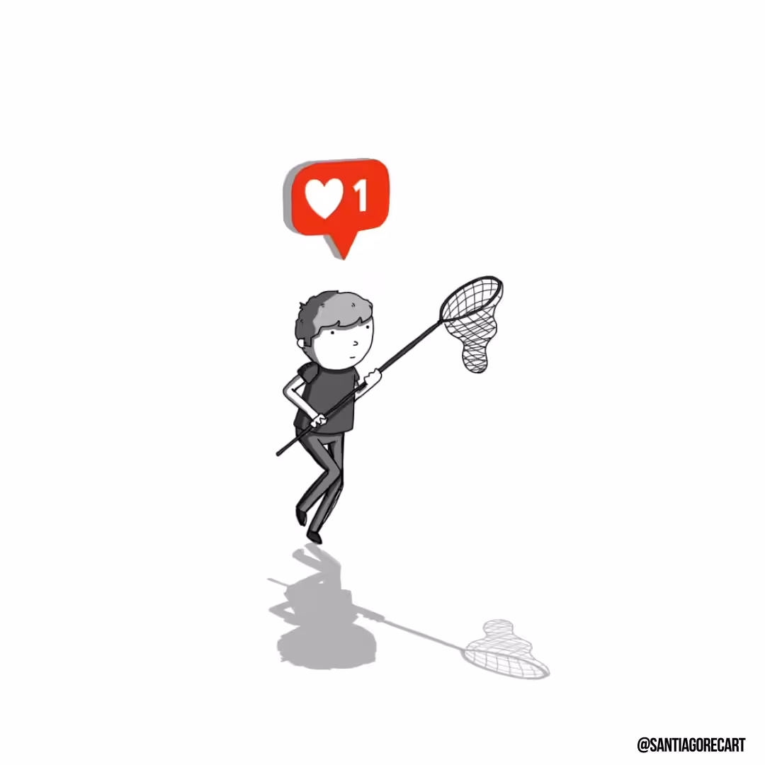 Cazador de likes, ハンターのように,  wie Jäger,  like hunter, ehiztaria bezala,