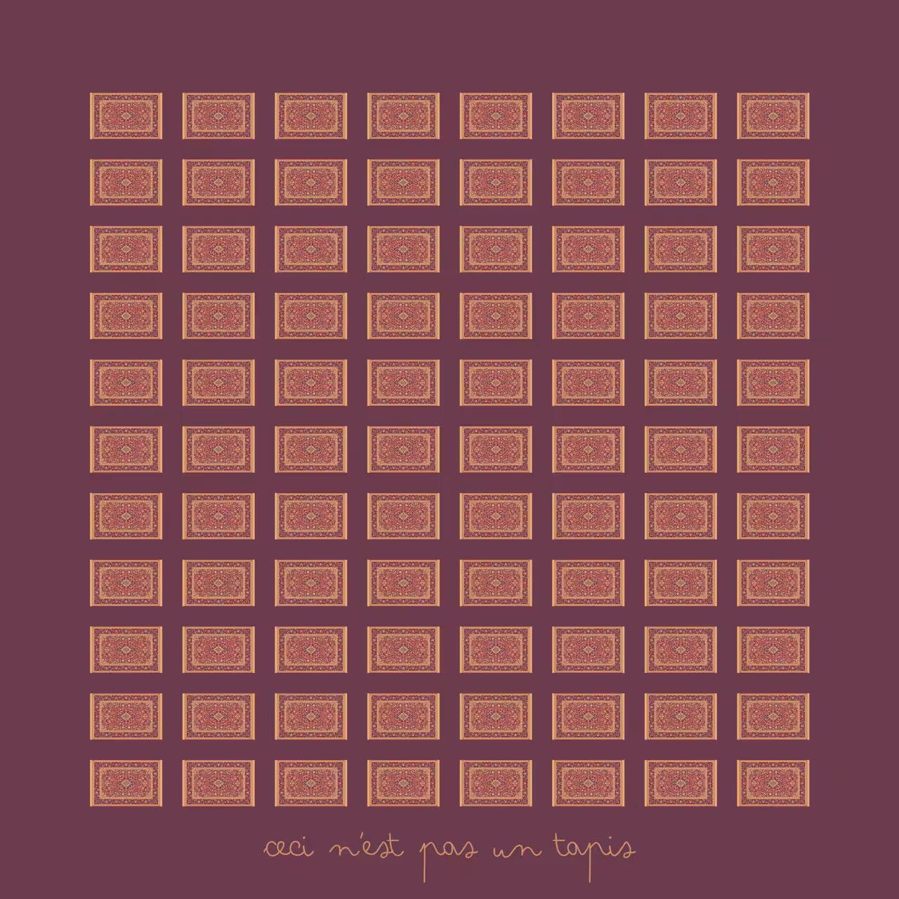Ceci n'est pas un tapis 1