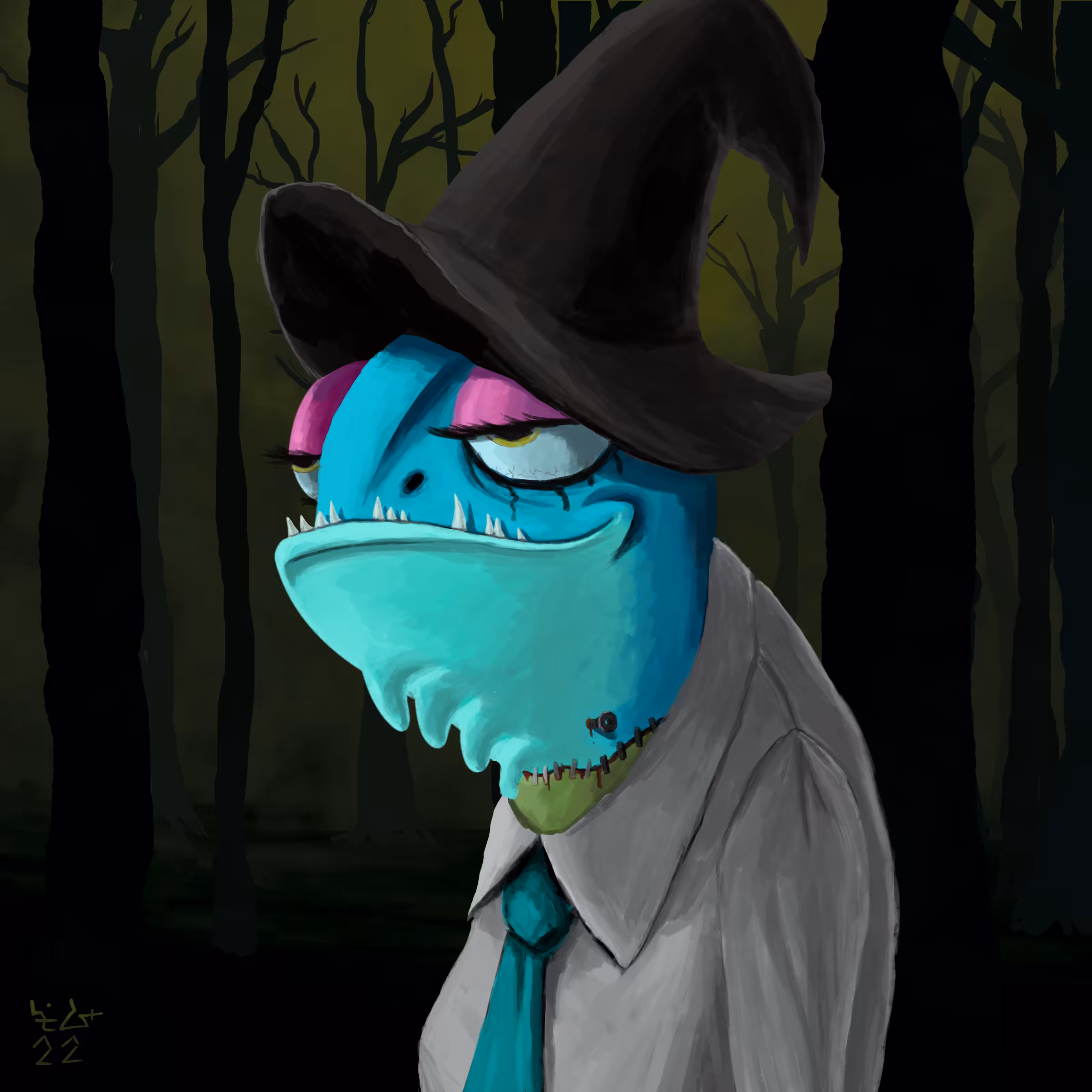 Roz the Gecko Witch