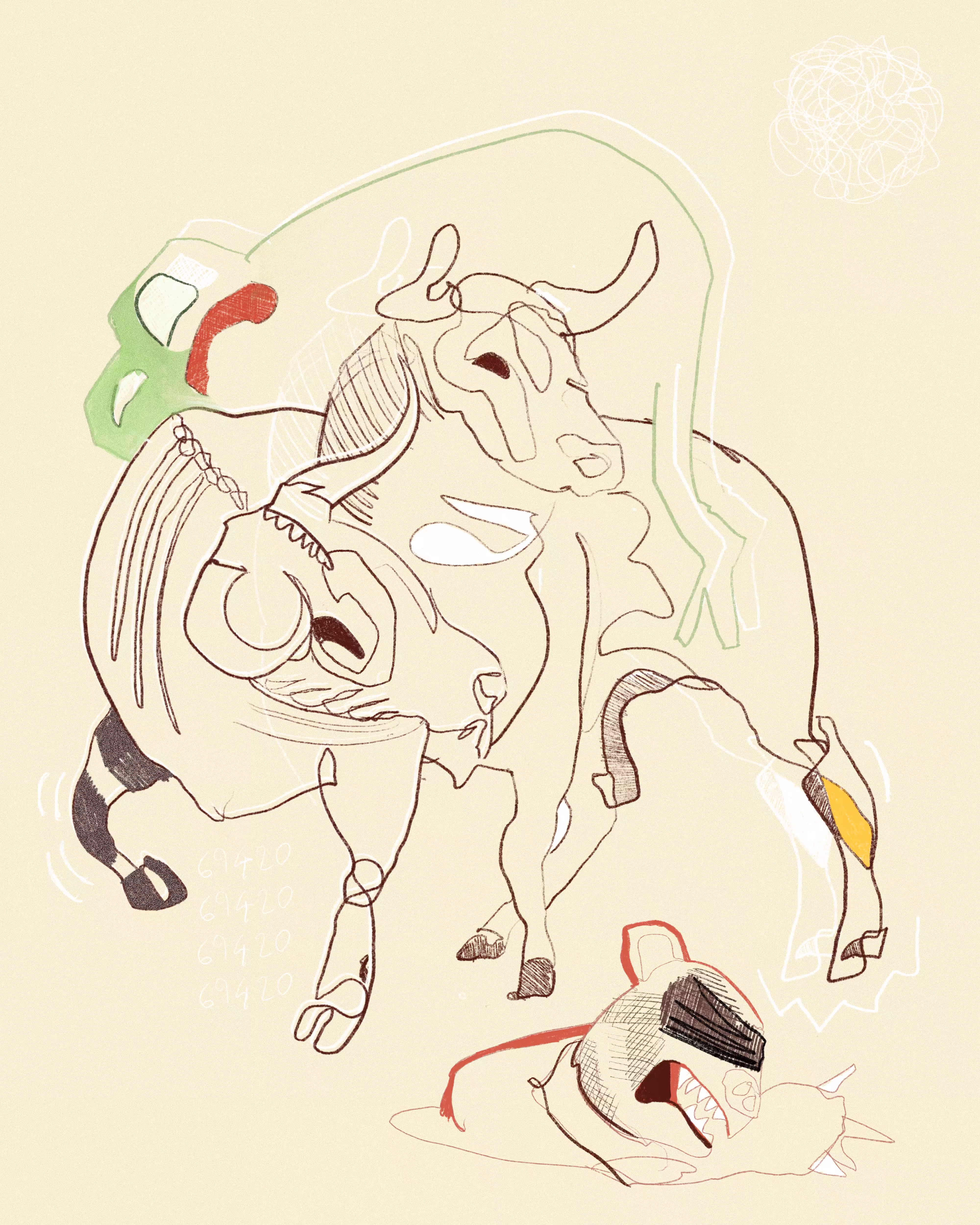 The Bulls, The Bear and The Frog