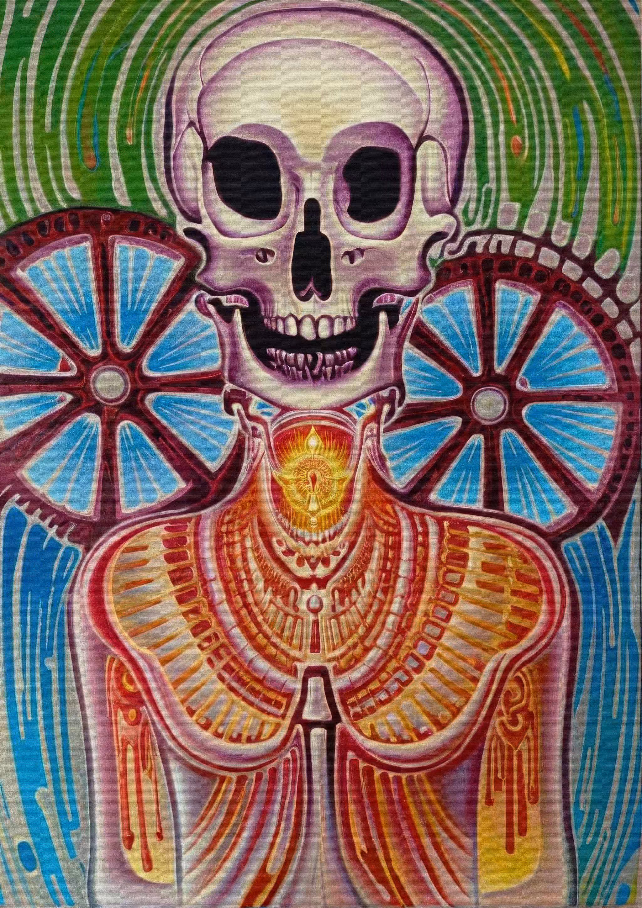 Empress, Chariot, Skull