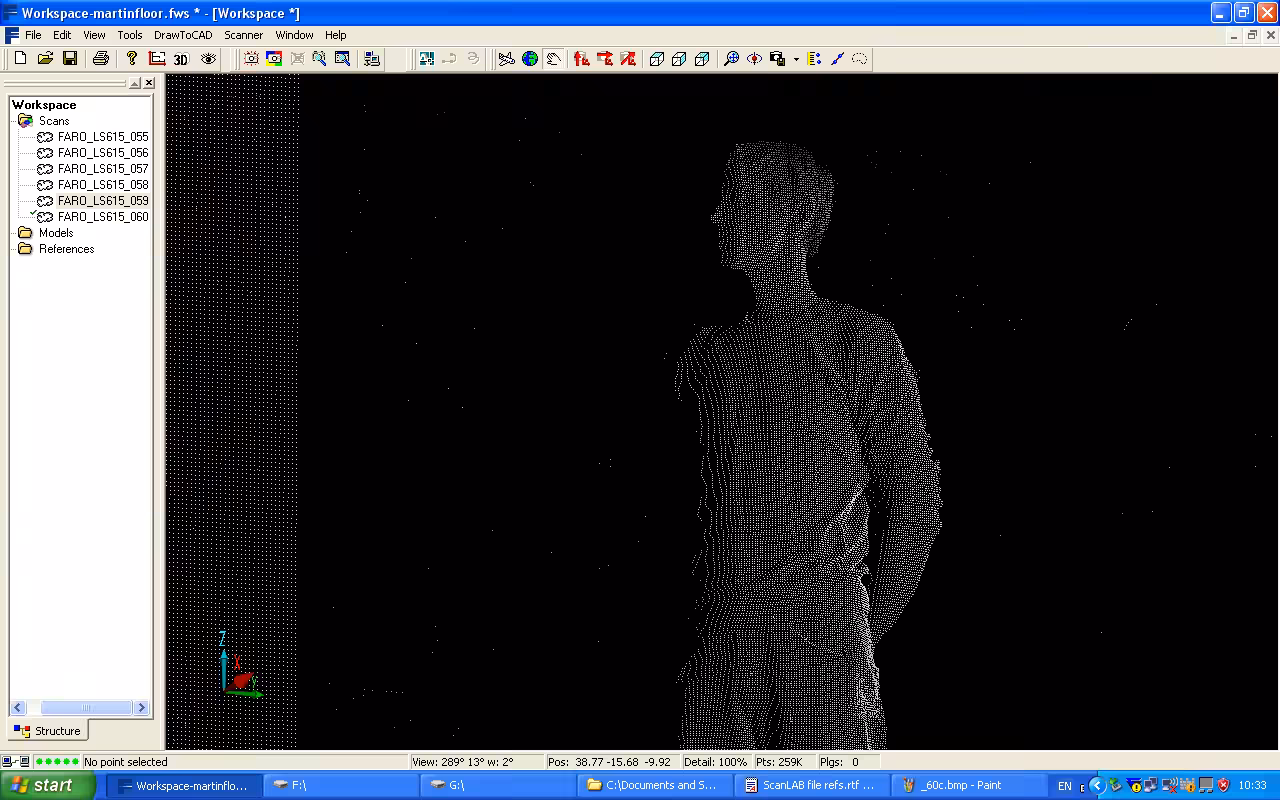 self point cloud 10.33 24.04.2010