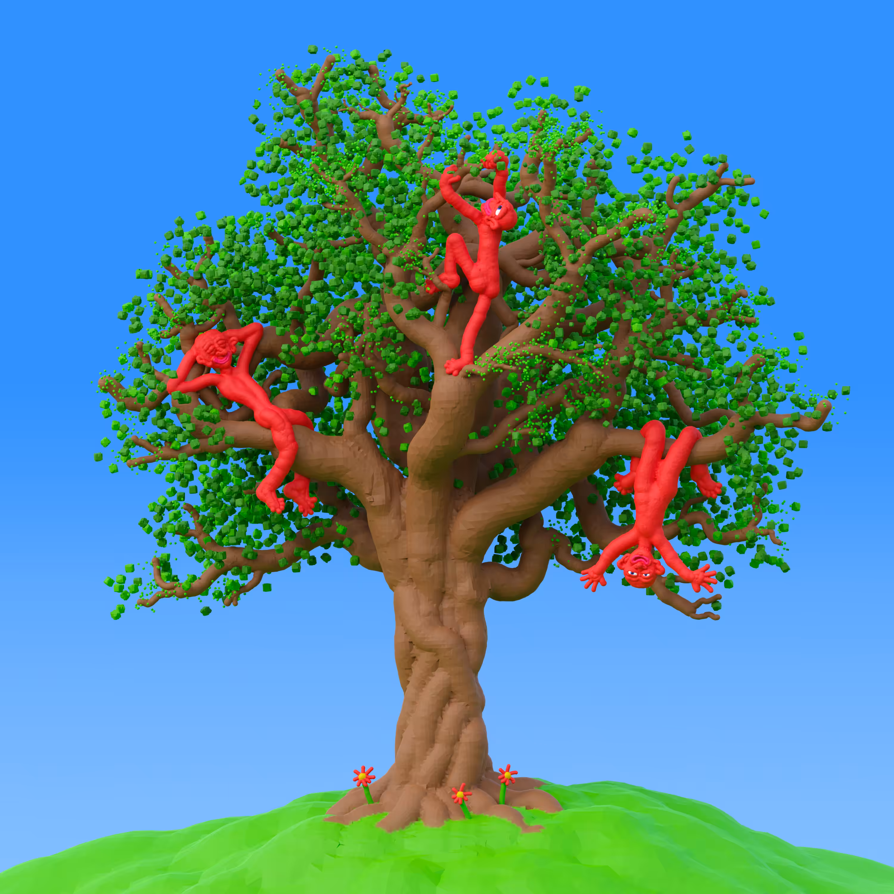 Three on Tree