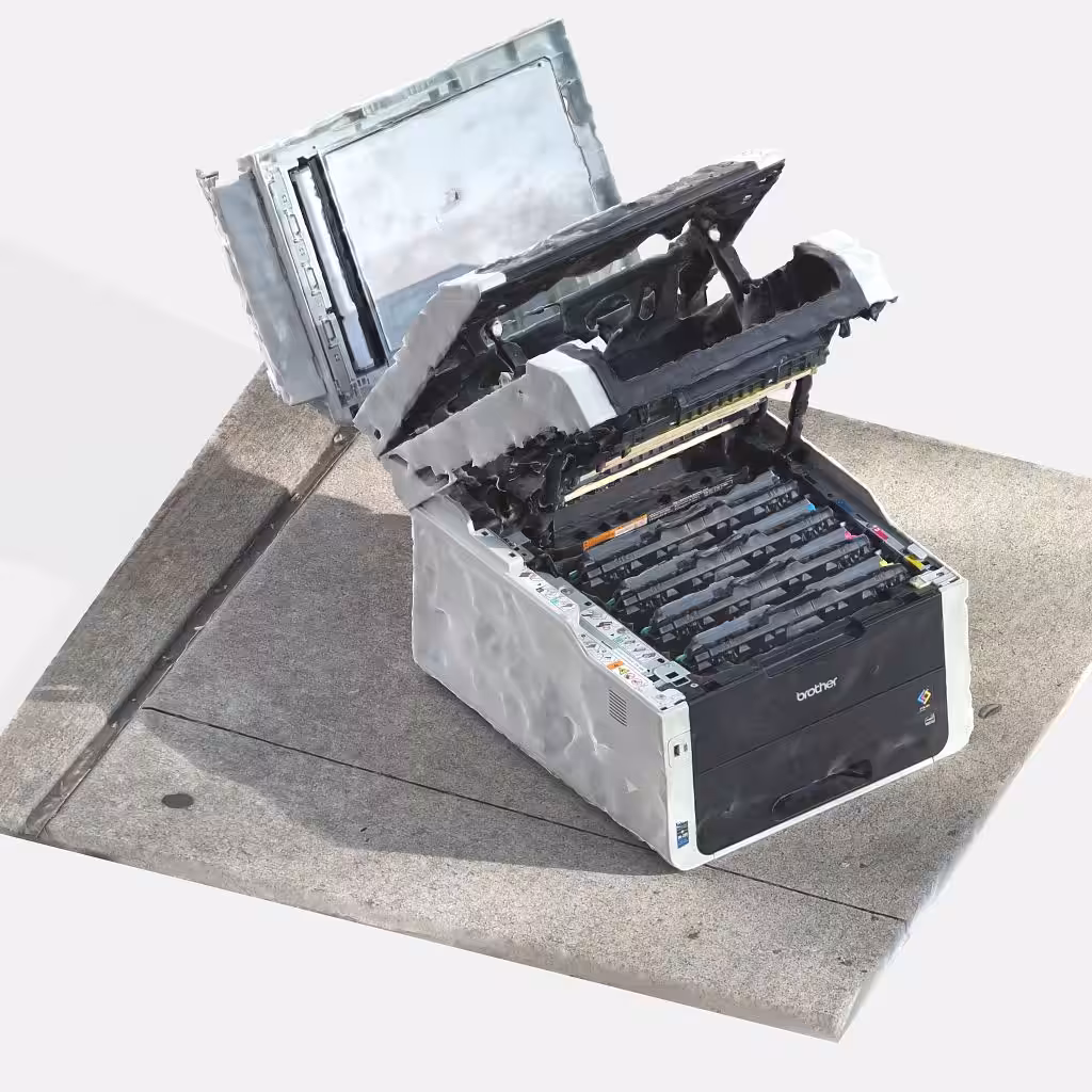 Found Brother MFC Printer (Exploded View)