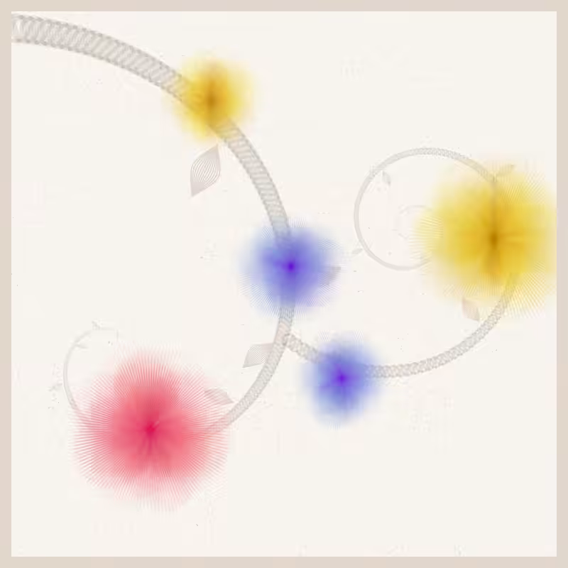 Fairy flower pattern #77