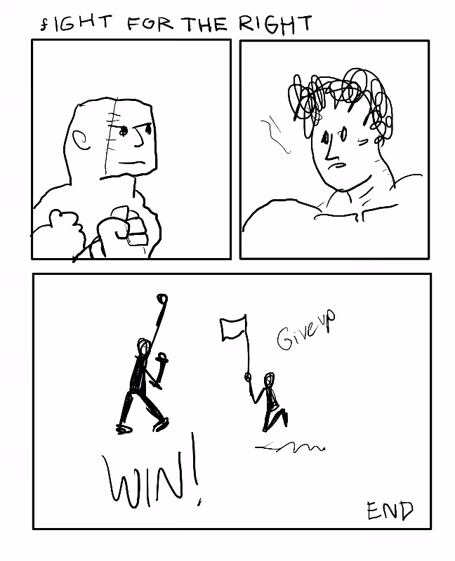 fIGHT FOR THE RIGHT #4