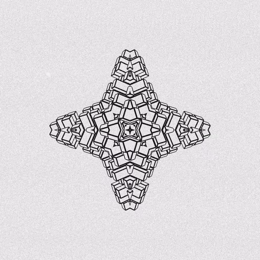 Monochrome Kaleido #333