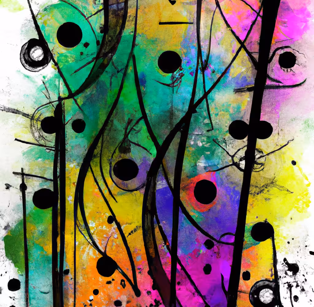 Morphosis in Abstract Art: MORPHING #32