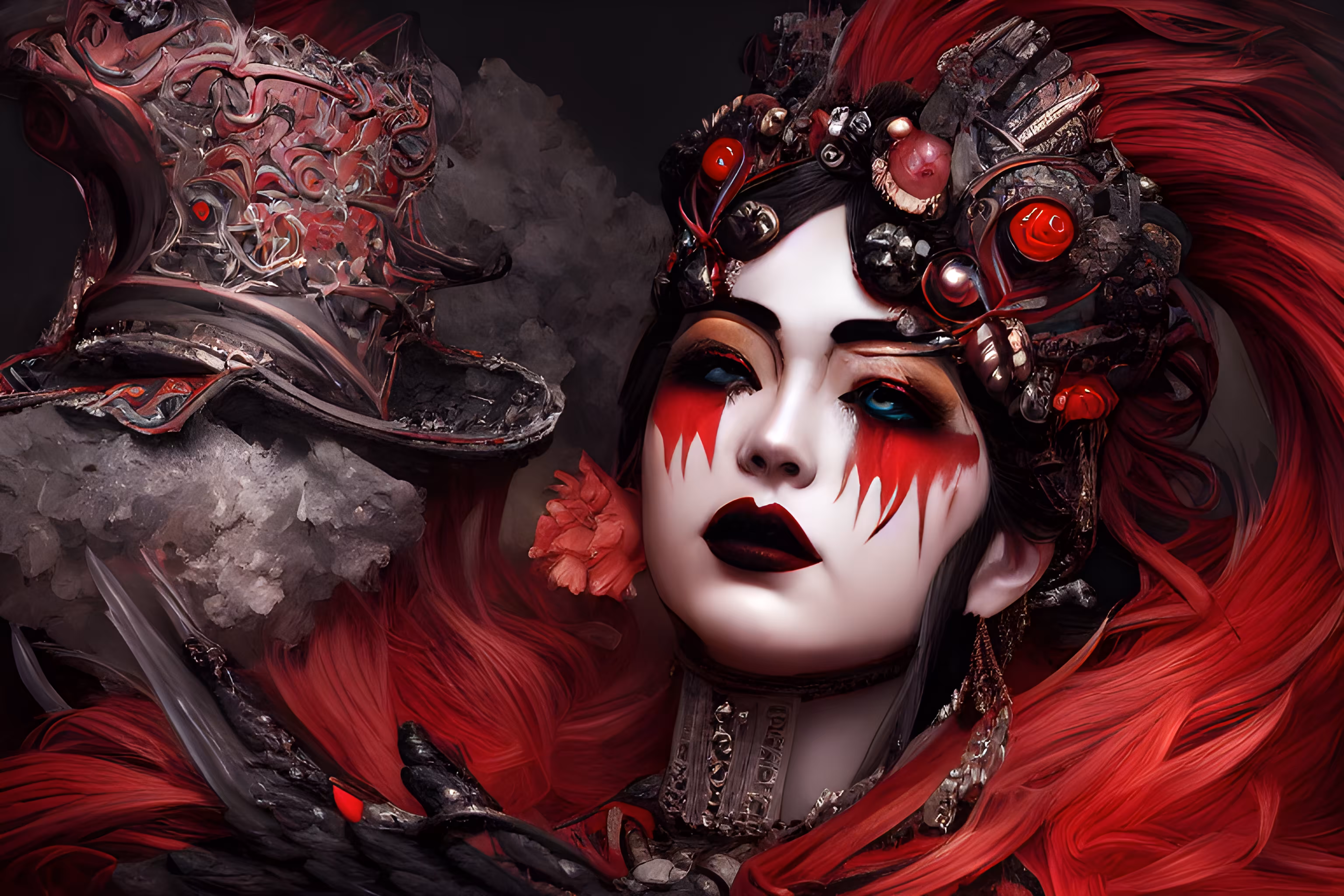 Red Harlequin