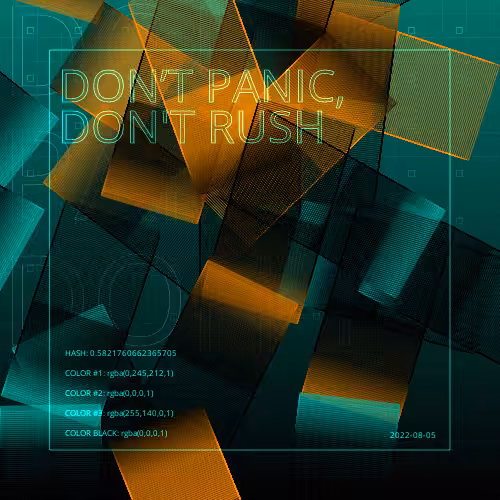 Don’t panic #7