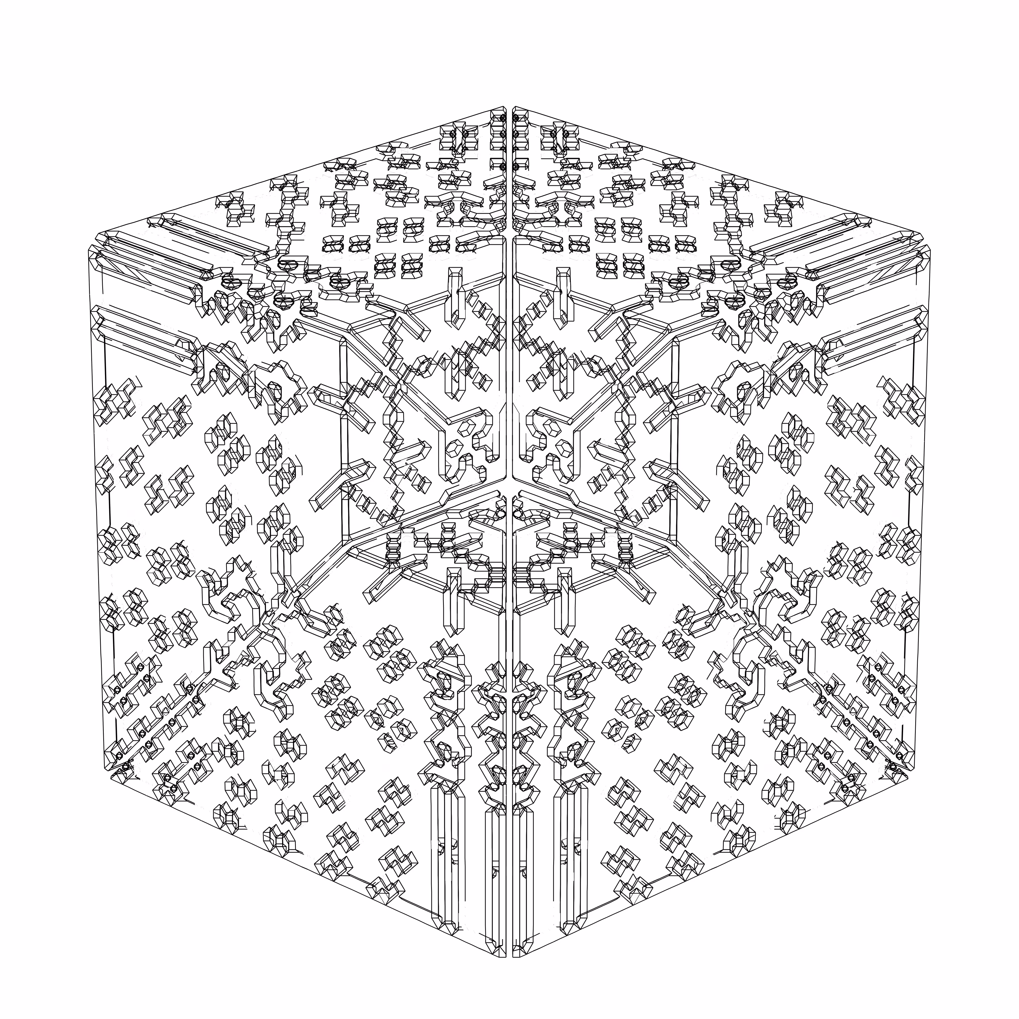 LL21 Alien Art Cube #247