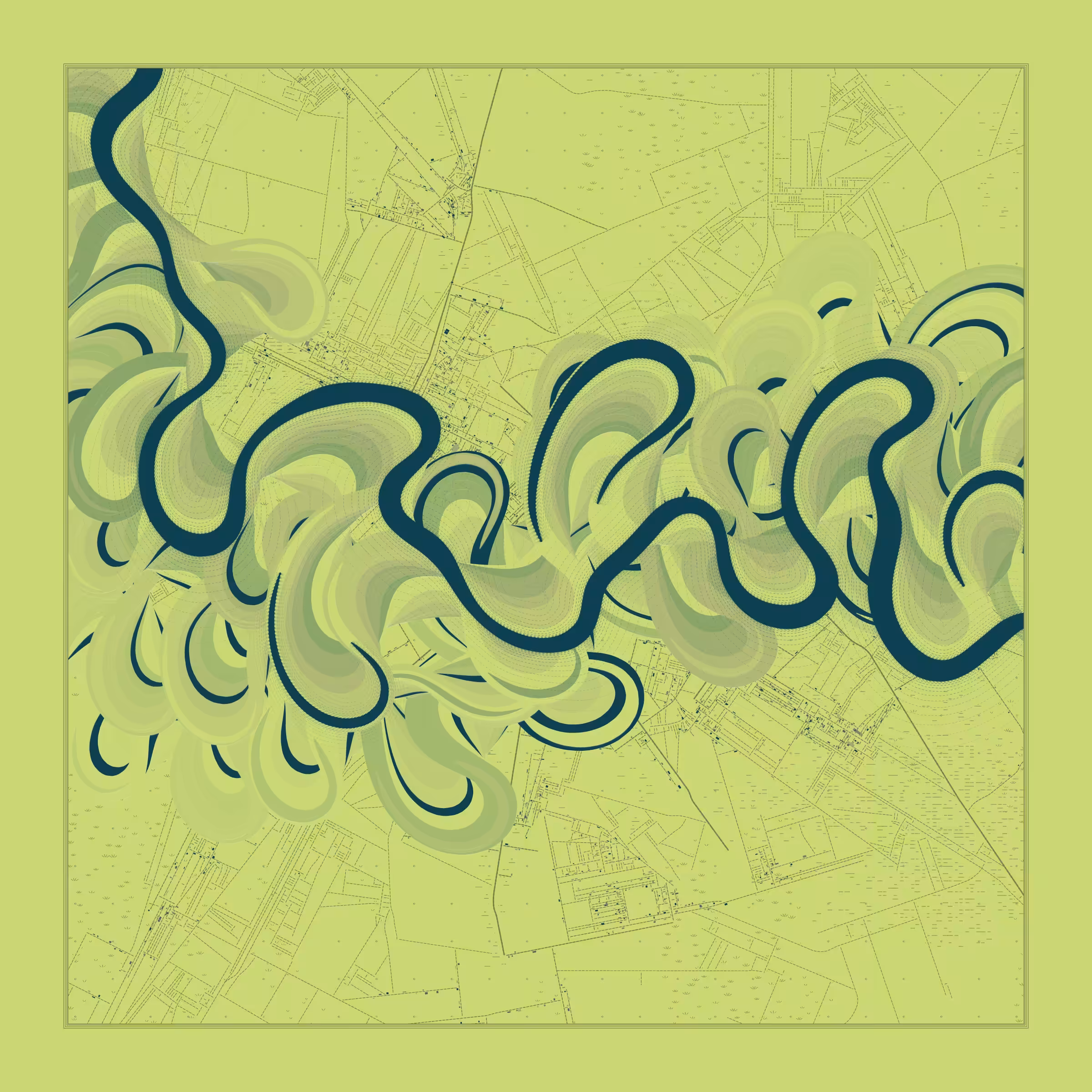Ancient Courses of Fictional Rivers #208