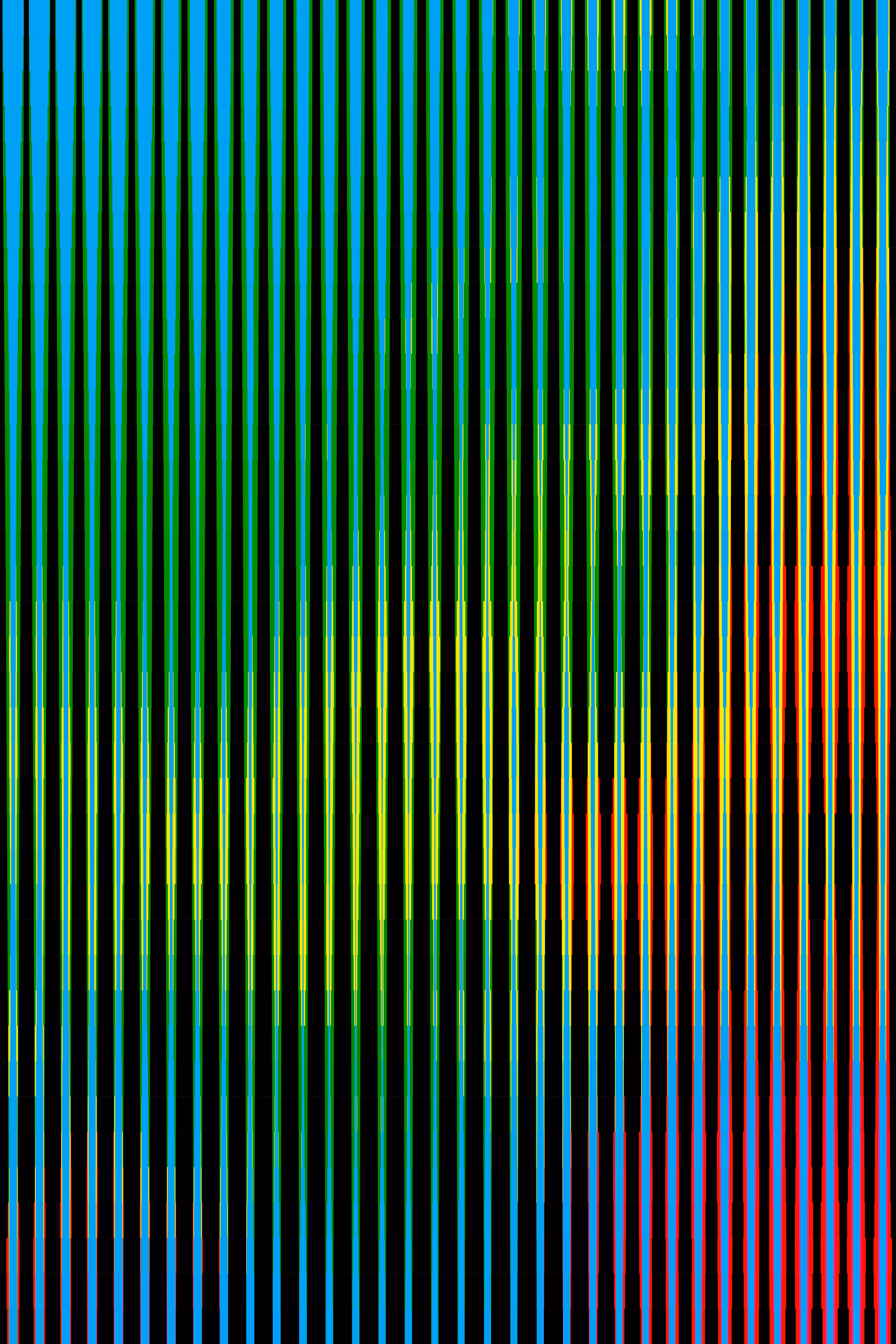 Three lines. Three Colours #9
