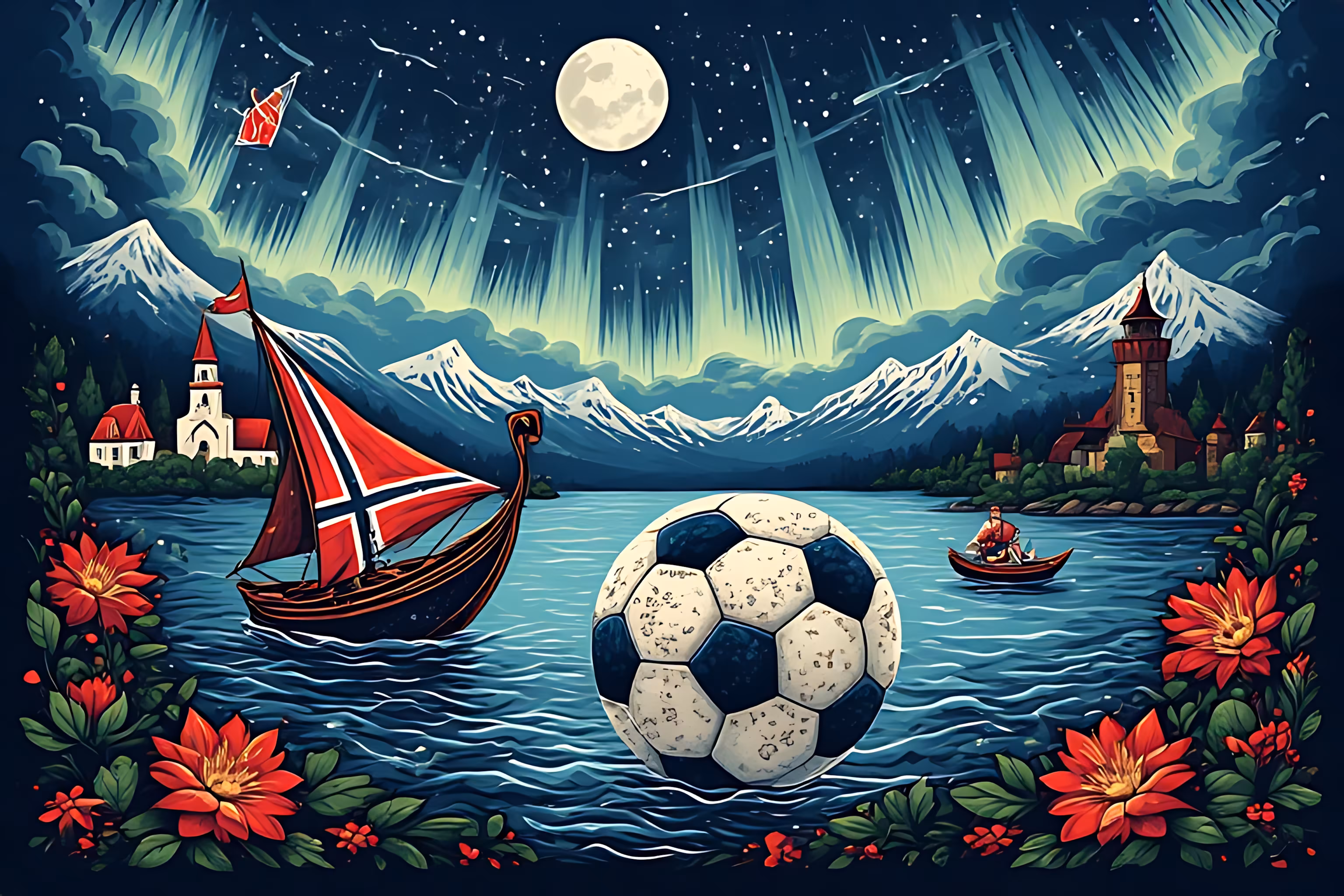 2026 WORLD CUP: 48 NATIONS | NFT COLLECTION: Norway Dawn of Nordic Football