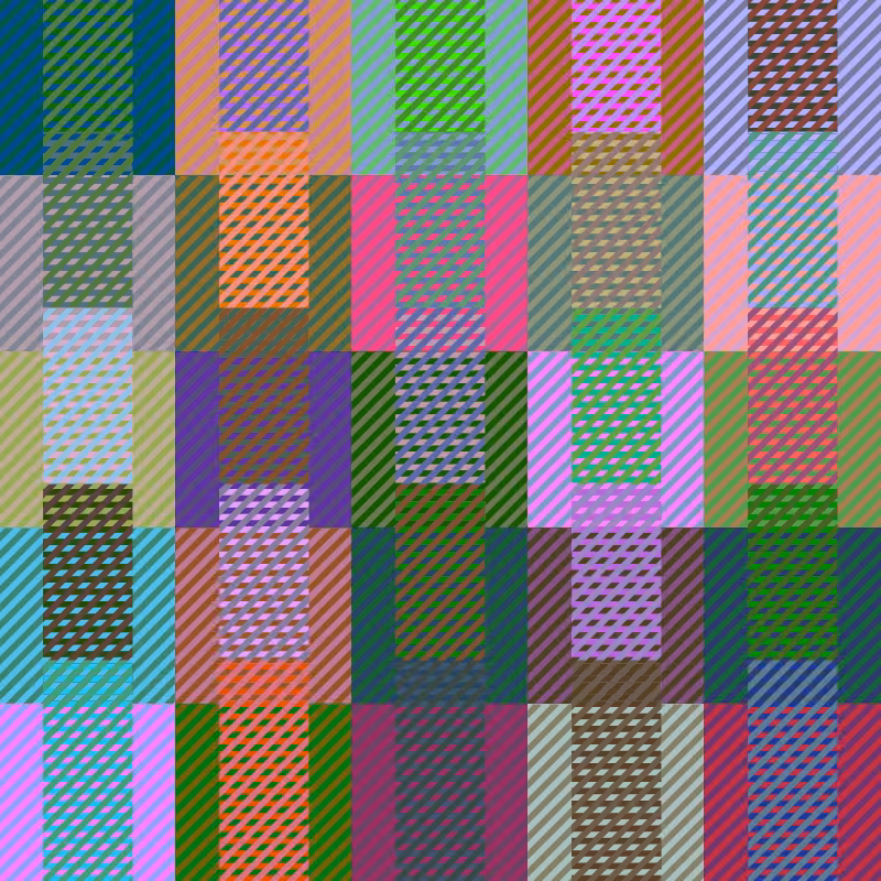 Colored bands #42