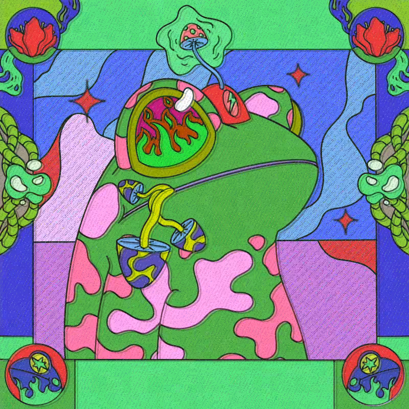 Blue Toad #26