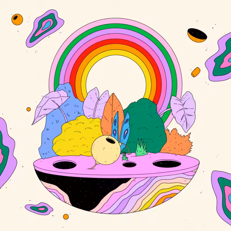 🌈🌴🪐 #149