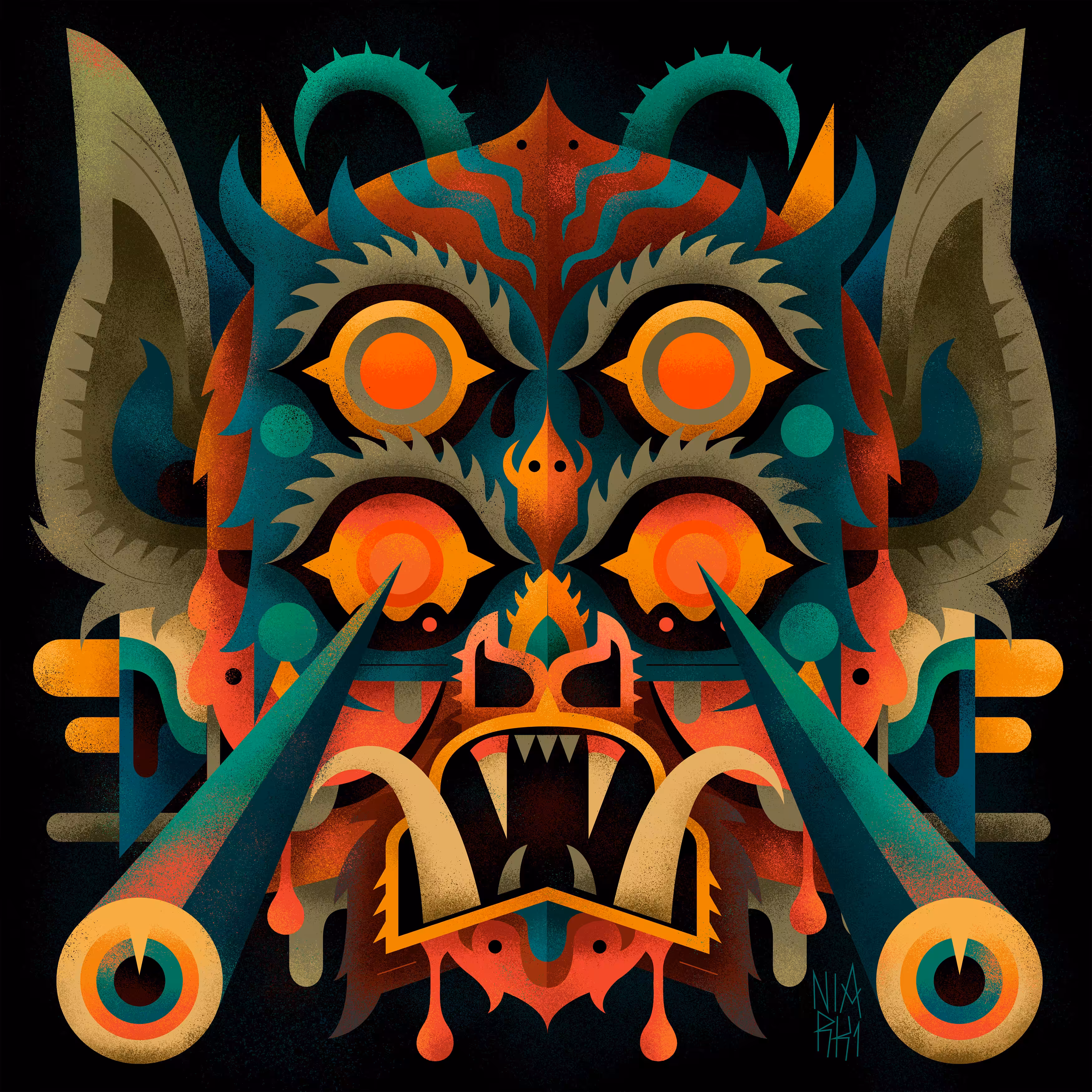 Monster head #2