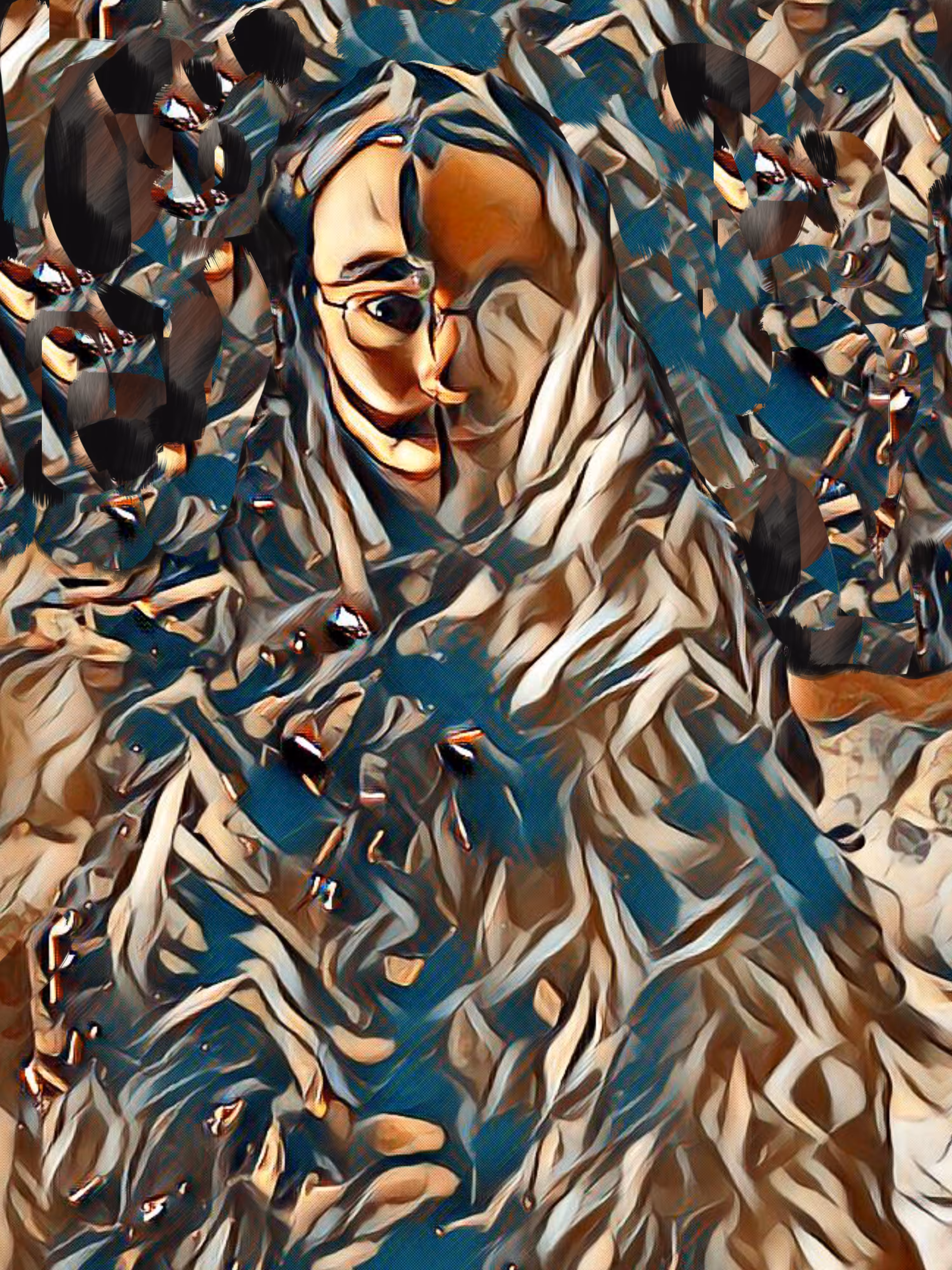 Picasso And Dali Fight For My Face