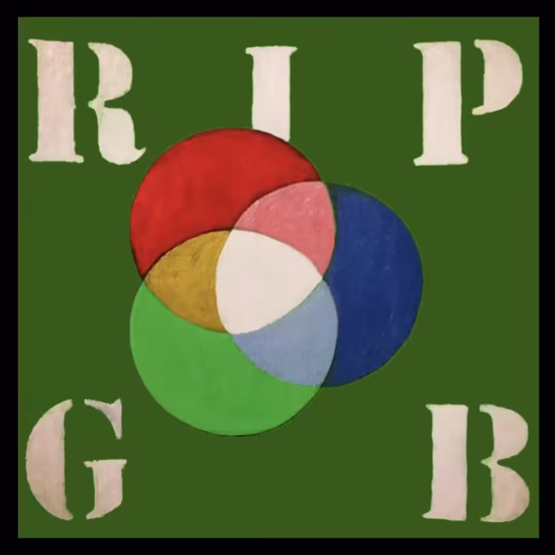 Canvas “RIP RGB” 