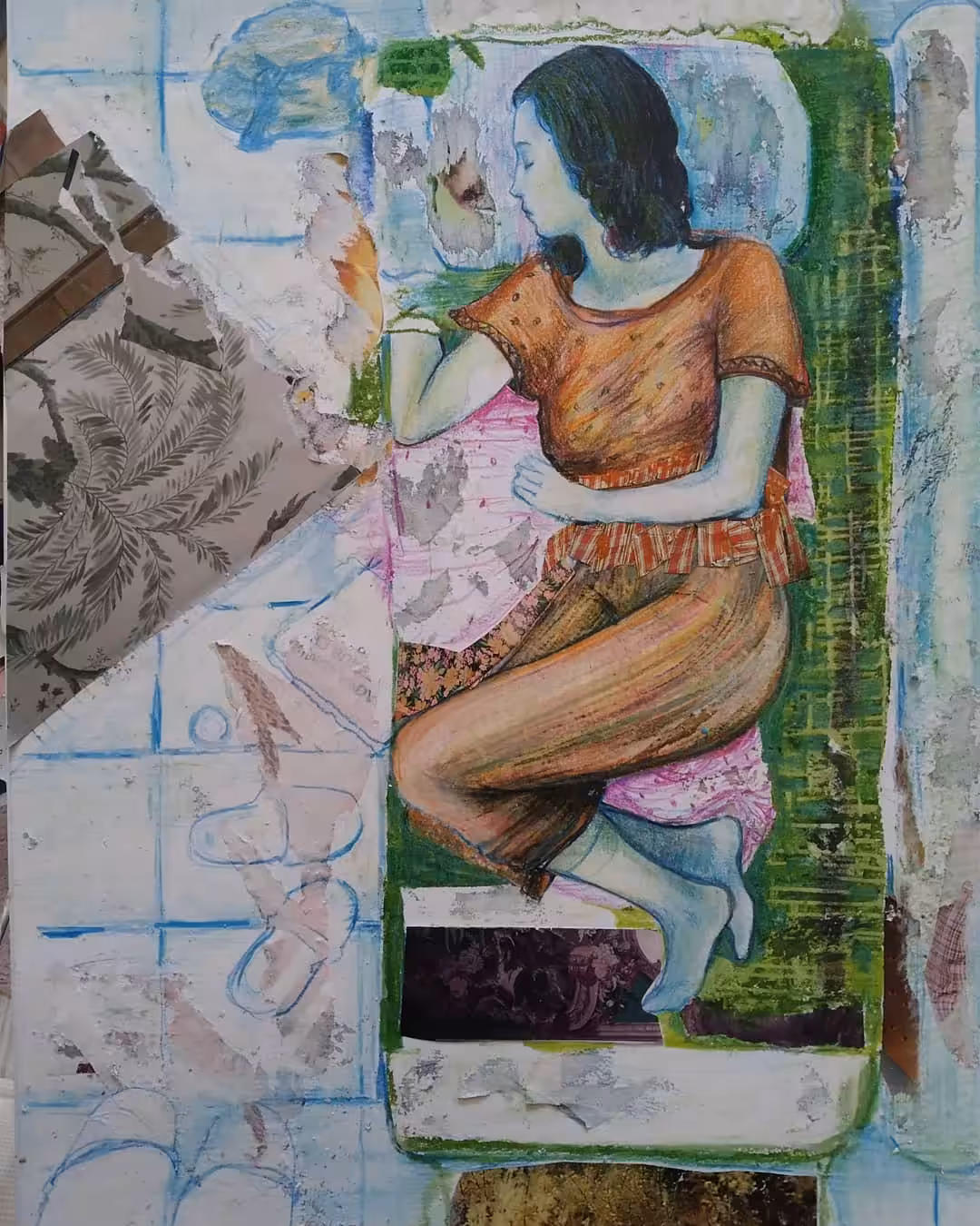 sleeping girl
