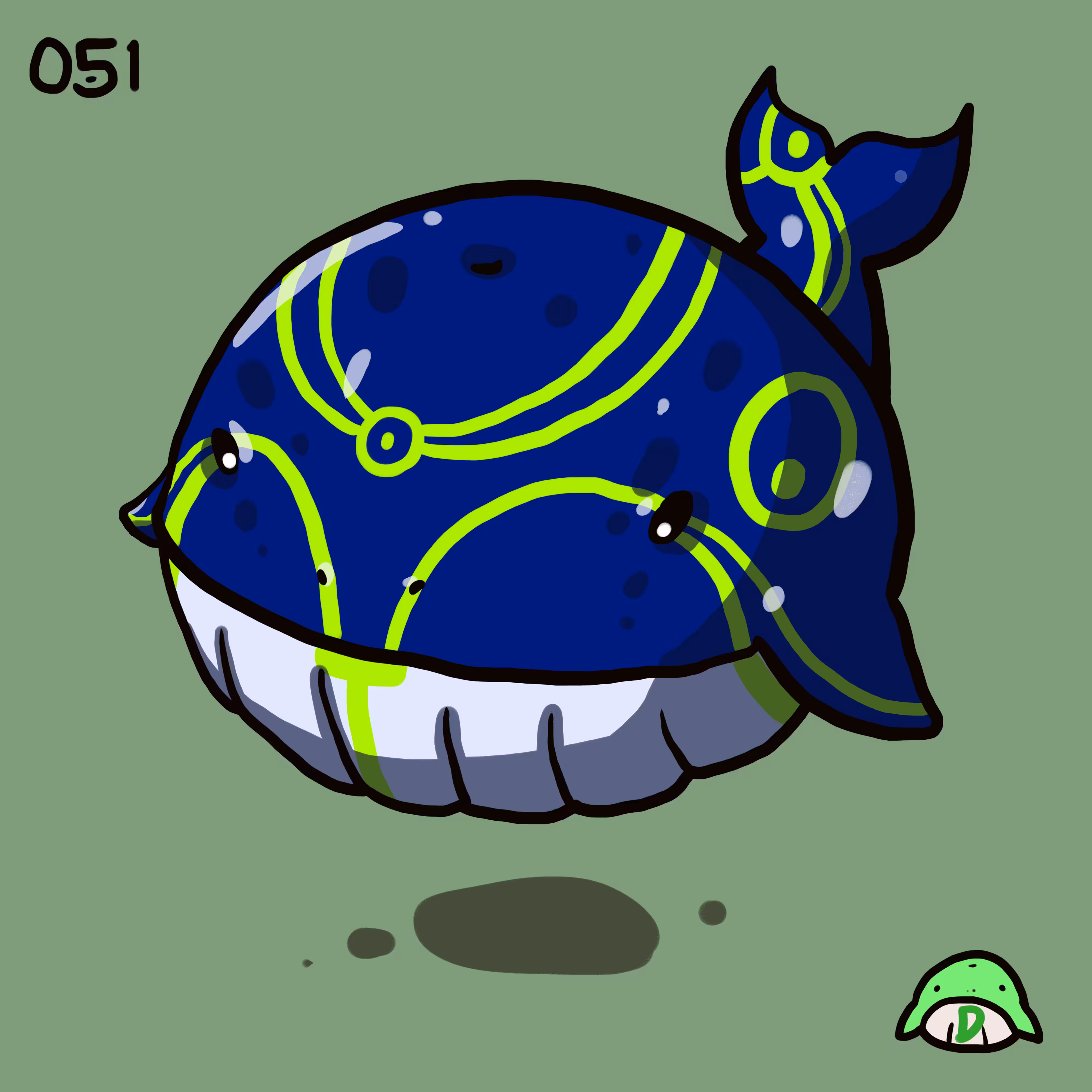 Whale well well NO.051