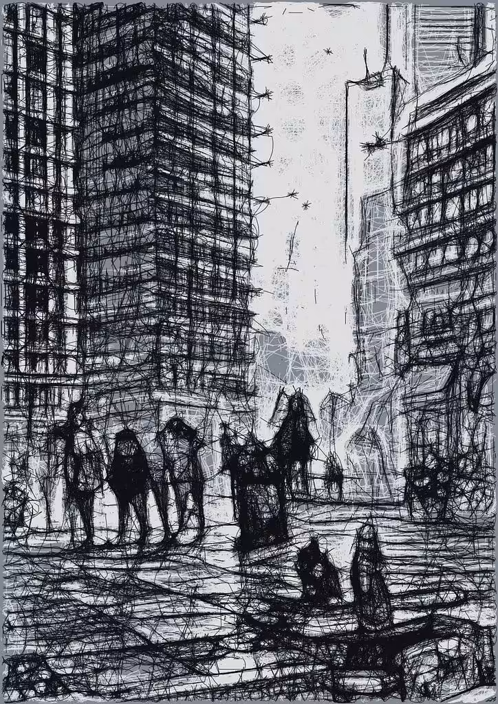 City study aux deux crayons