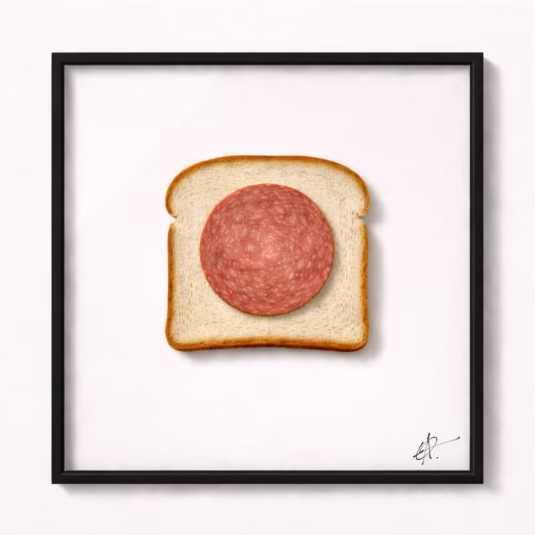 Anonymous Nobody’s Not-So-Supermarket:  White Bread & Salami Cunt