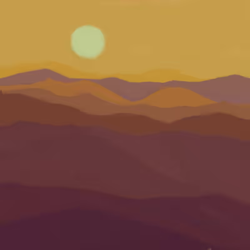 Colorful hills #8