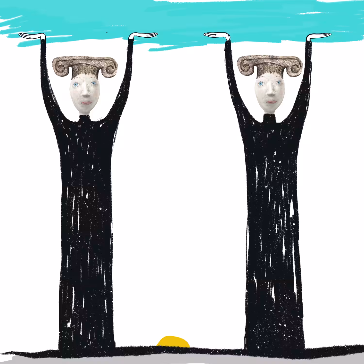 Caryatids, Get Out!