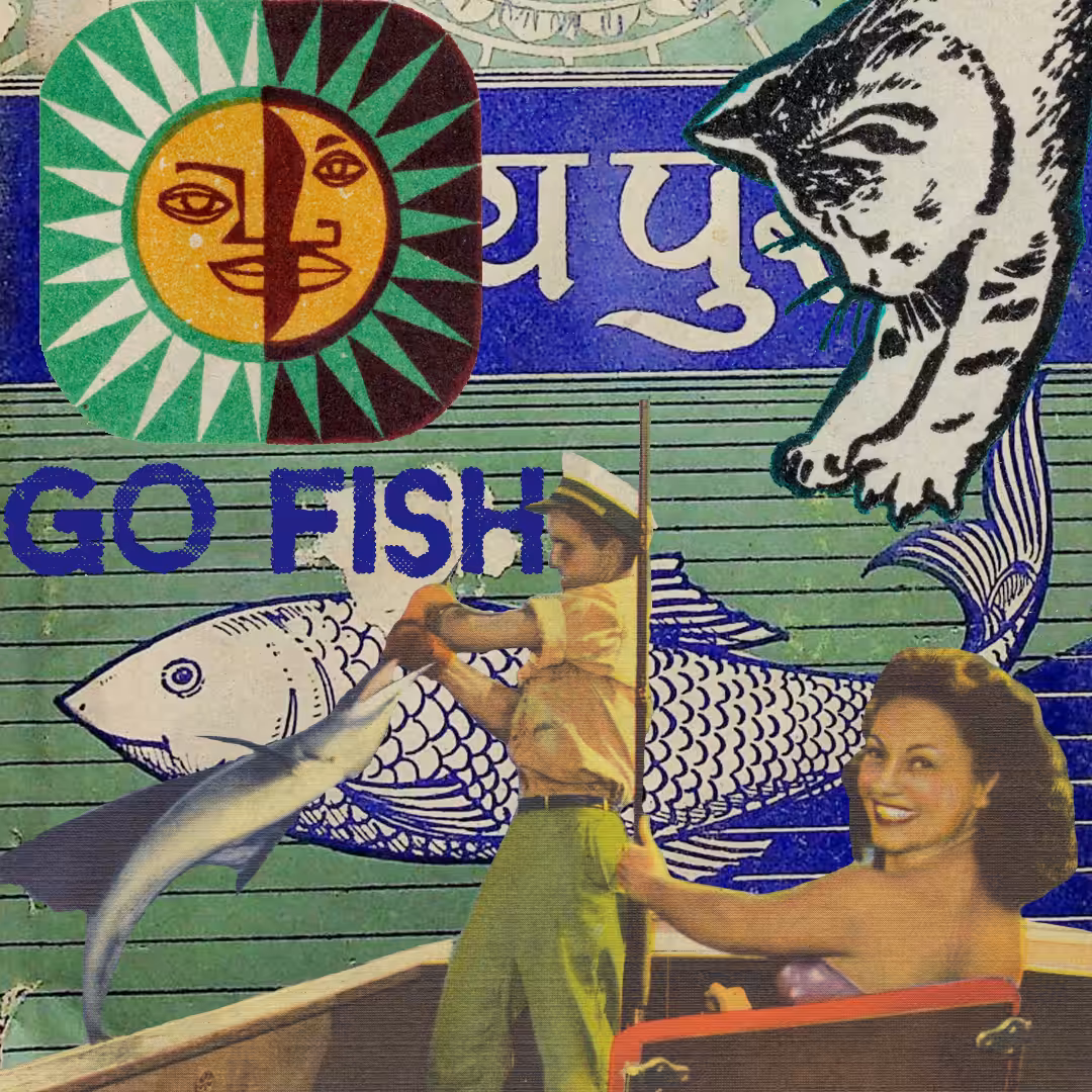 Collage Punk #17 - Go Fish!