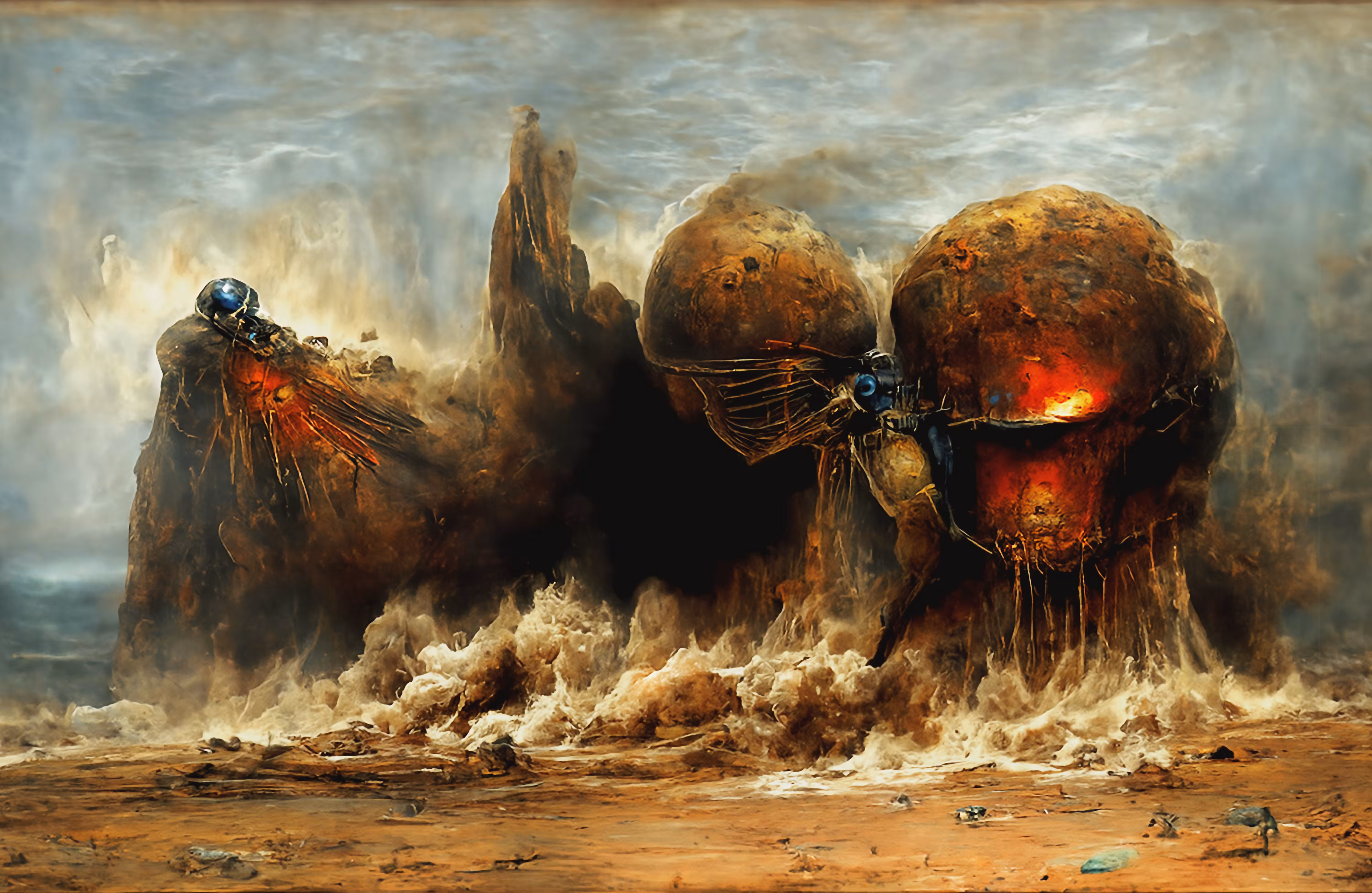 BEAUTIFUL WARFARE - INVASION IV (Beksinski Edition)