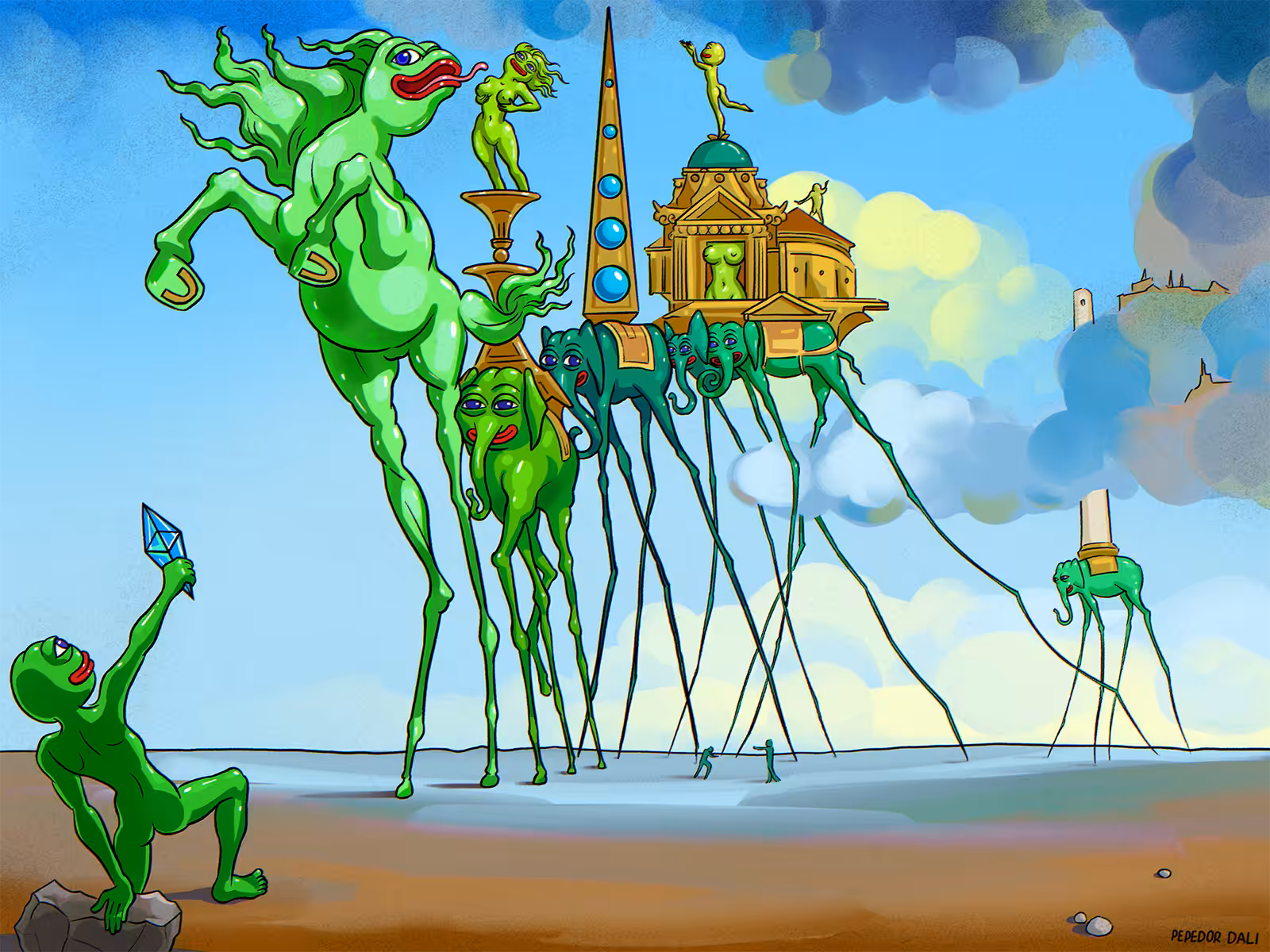 The Temptation of St. PEPE