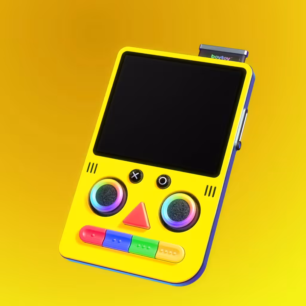 BOYTOY™ Handheld Game Console – Lemon