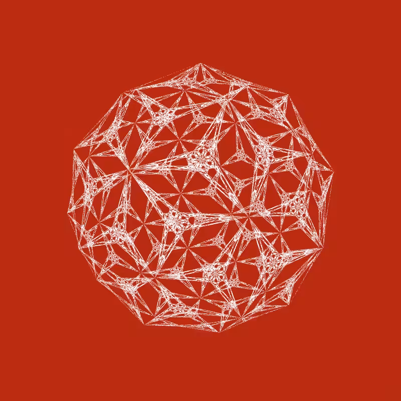 Digital Gothic: Spherical Tessellation #10