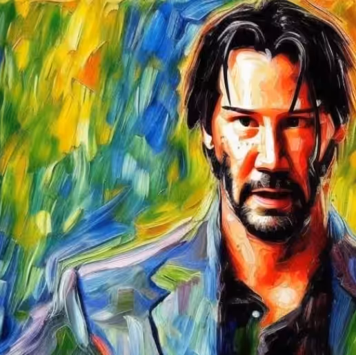 Keanu Reeves: Portrait Study № 2