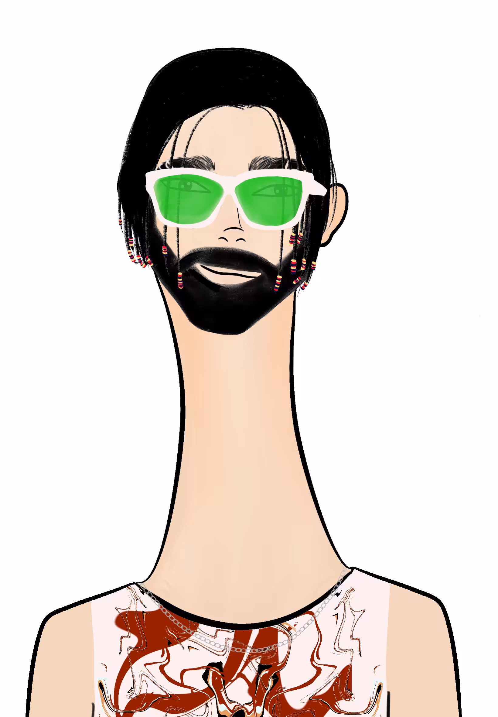 Long Neckie Fellas #602